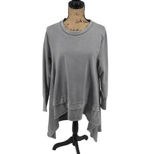 Gray Women's Tunic Top
